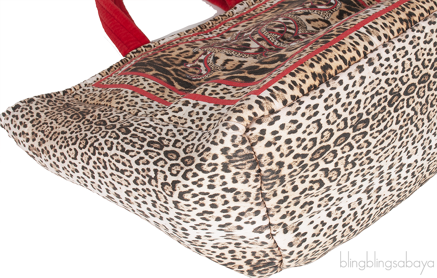 Leopard Print Beach Tote Bag