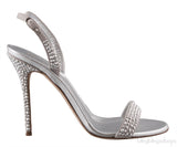 Mystico Silver Crystal Sandals
