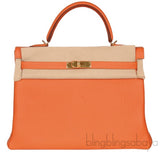 Kelly 35 Orange Togo GHW