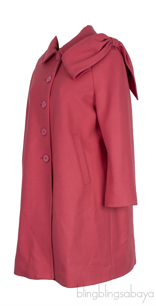 Dark Pink Kids Coat