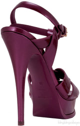 Tribute Patent Textured Leather