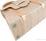 Saigon Beige Crocodile PM