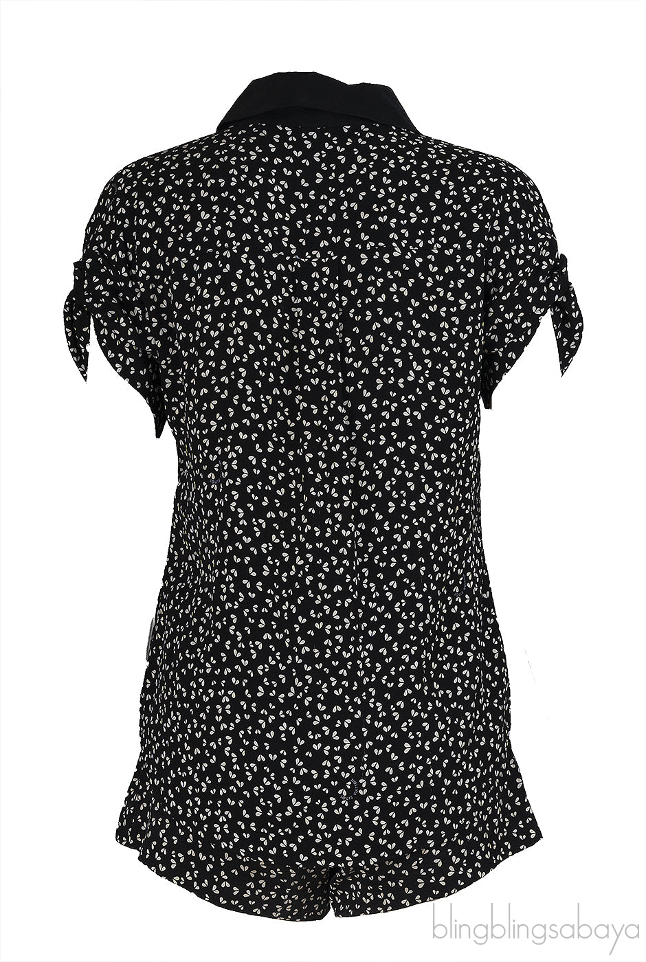 Louis Vuitton Black Printed Blouse & Shorts