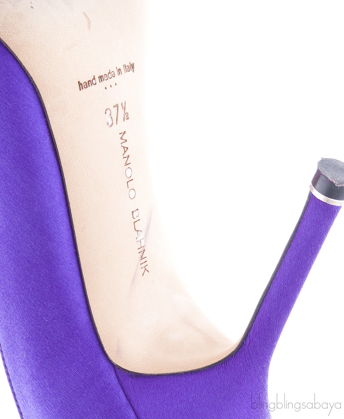 Violet Hangisi Satin Pump