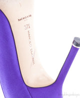 Violet Hangisi Satin Pump