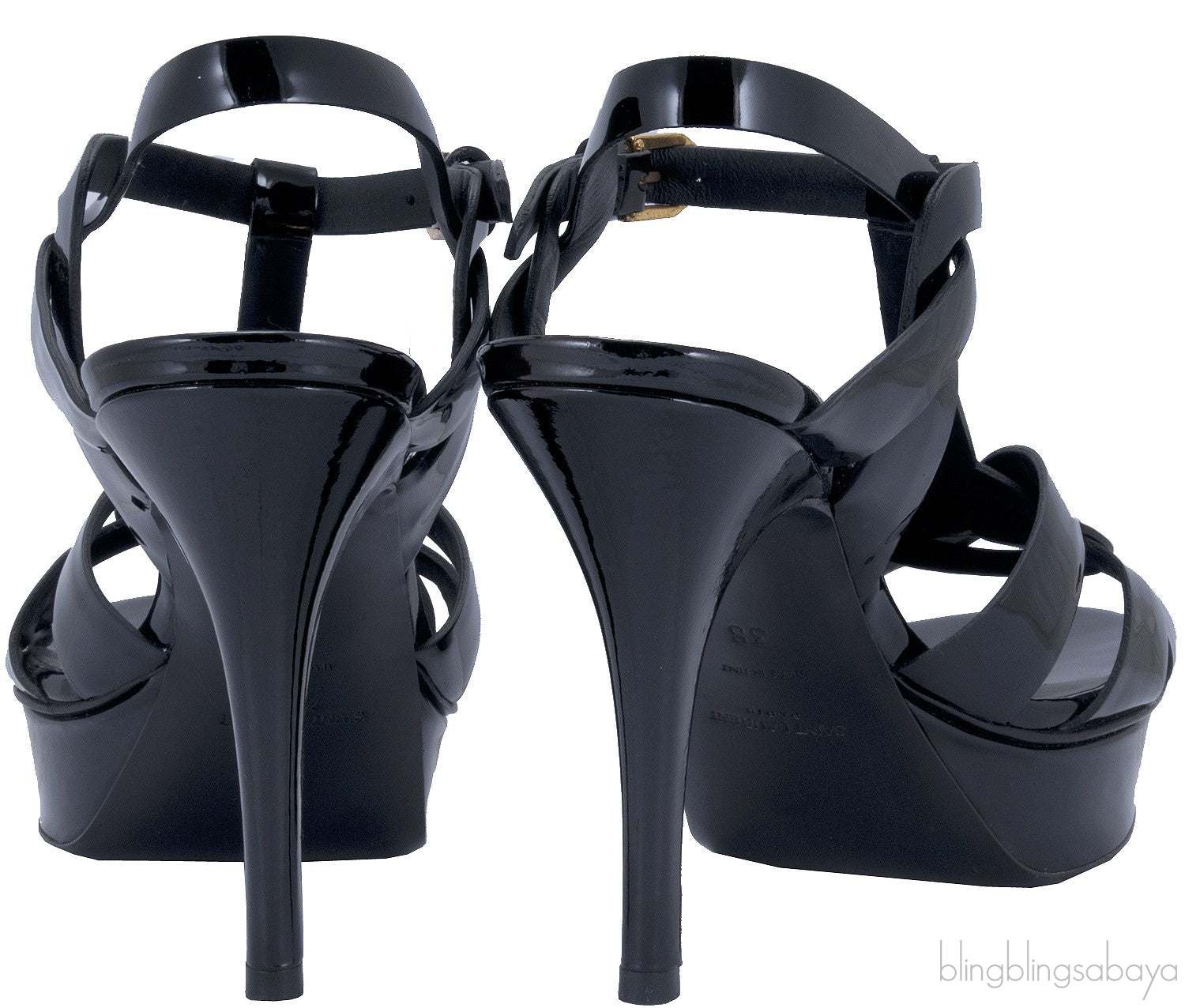 Patent Black Leather 100 Tribute