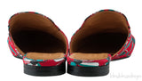 Bee Jacquard Princetown Sandals