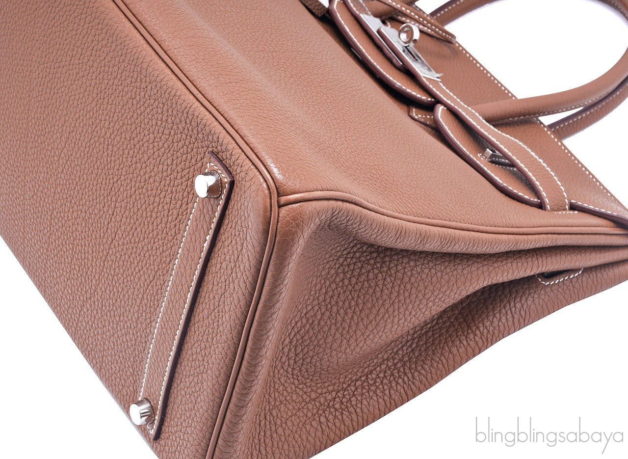 Birkin 35 Gold Togo