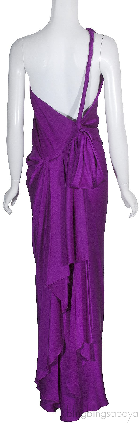 Twisted One-Shoulder Dress