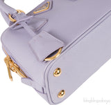Glicine Saffiano Mini Promenade Bag