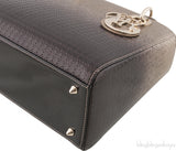 Lady Dior Gold Ebony Graded Metallic Bag