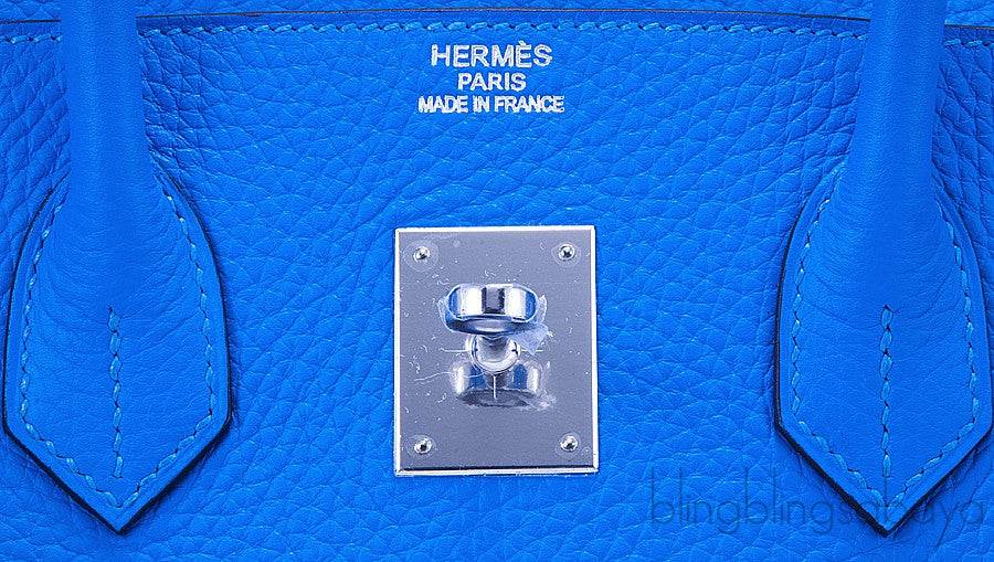 Birkin 35 Blue Hydra Clem