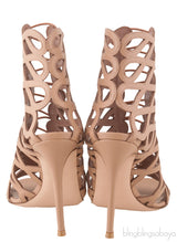 Nude Vendome Cage Sandals