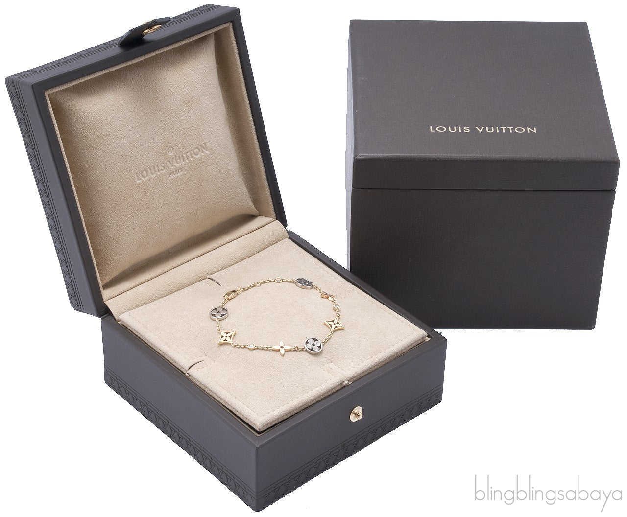 Monogram Idylle 3 Golds Bracelet