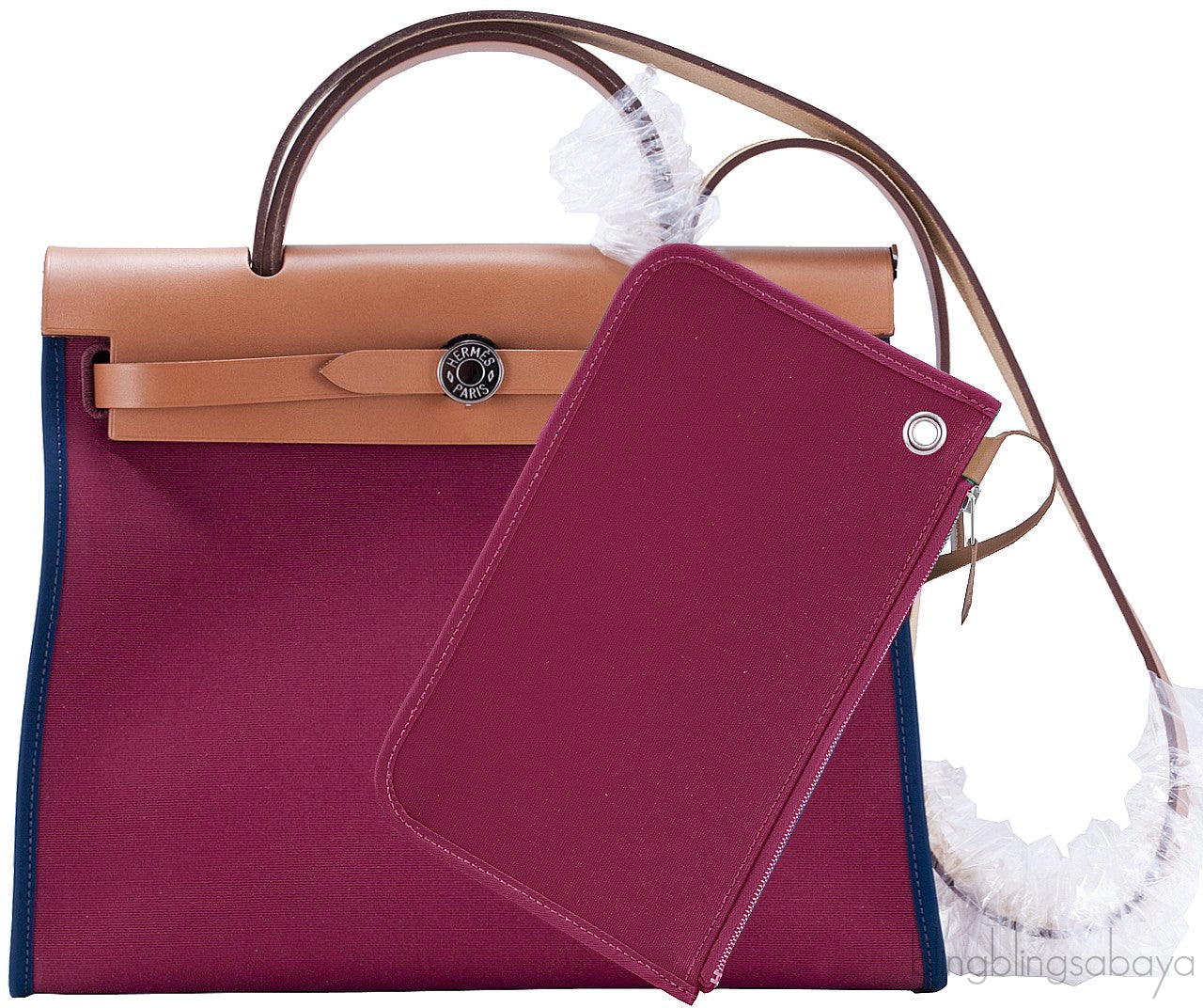 Herbag Zip PM Rubis w/ Bleu de Malte