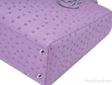 Lady Dior Lilac Ostrich