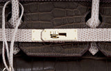 Birkin Ghillies Croc Lizard Ostrich