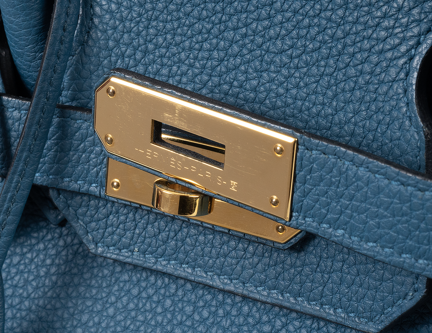Birkin 30 Blue Cobalt Togo GHW