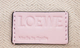 Pink Logo Embossed Clutch