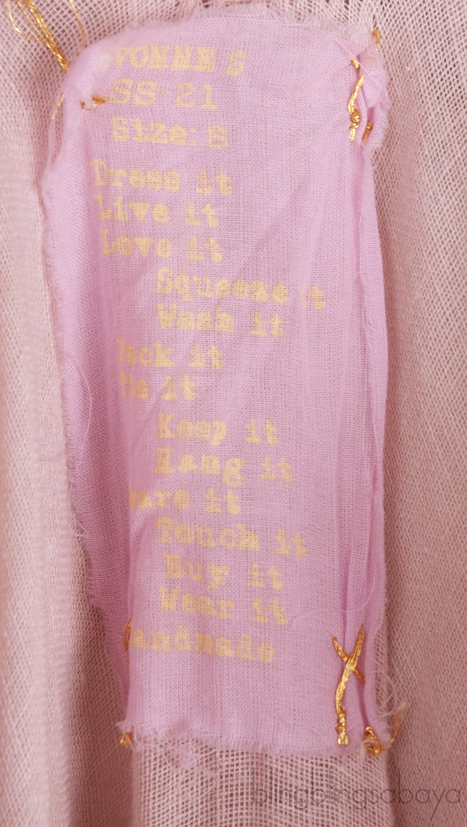 Hooded Printed Linen Kaftan