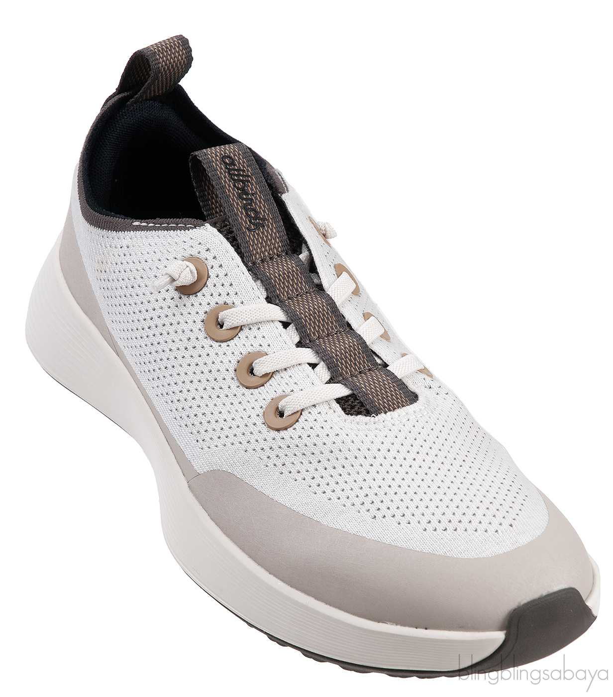 Allbirds Womens Tree Runner Go White/Grey Sneakers