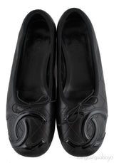 CC Cambon Quilted Ballet Flat