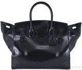 So Black Patent Soft Ricky Bag