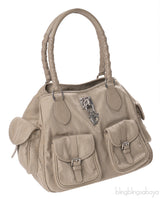 Christian Dior Oblique Canvas & Leather Multi-Pocket Bag