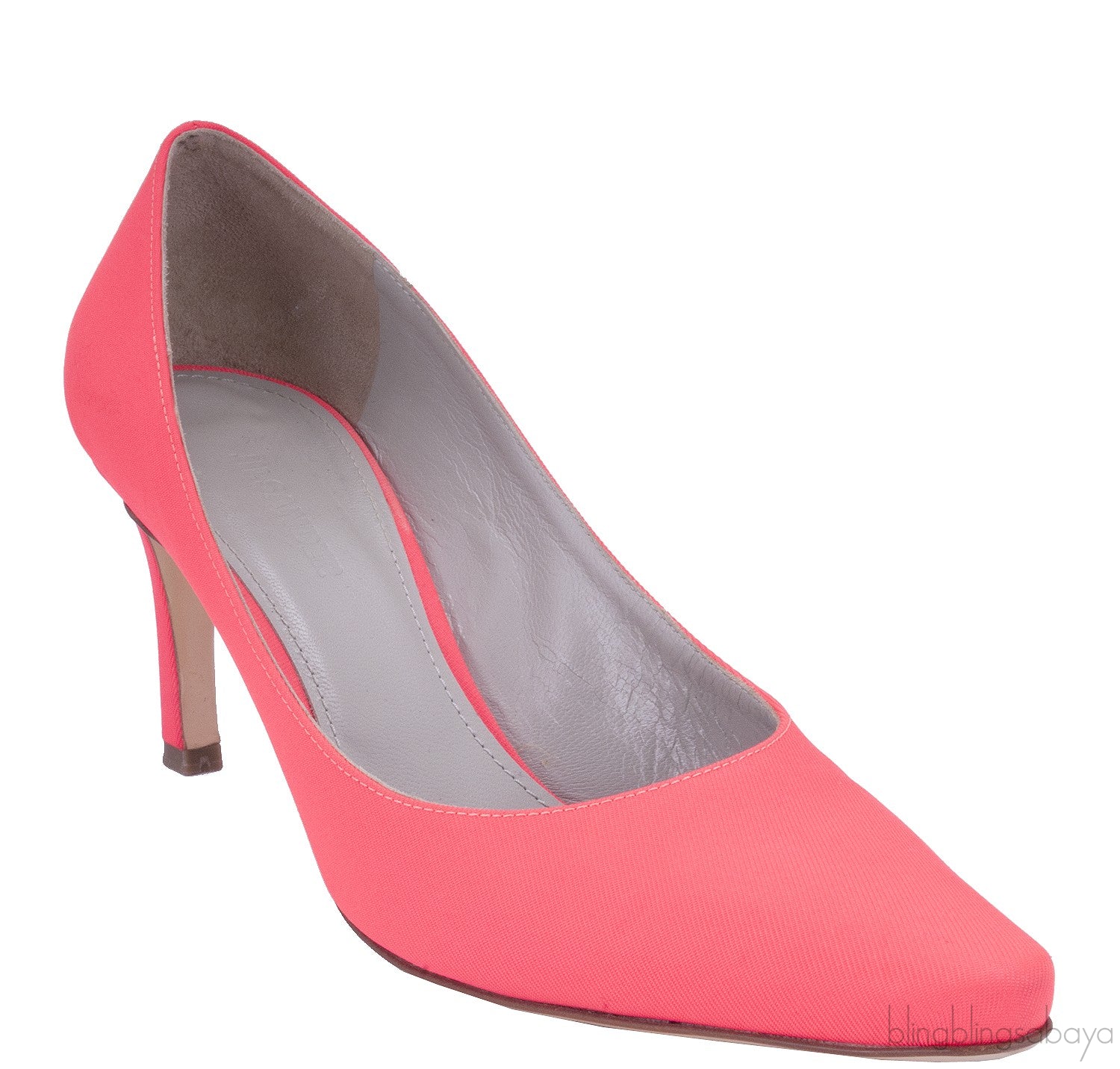 Neon Coral Shoes