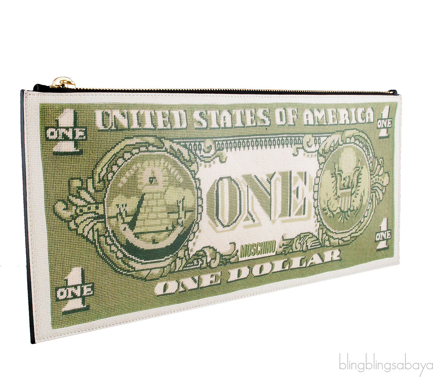 Dollar Bill Clutch Bag