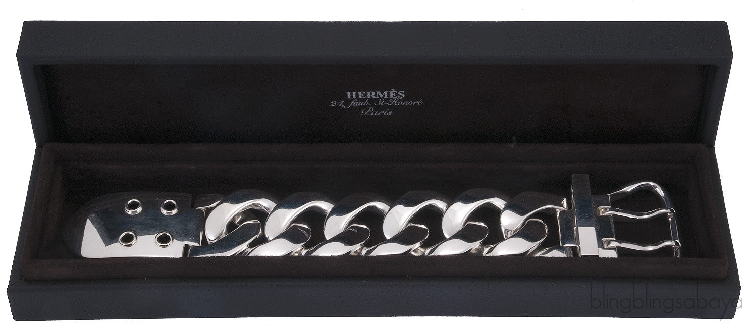 Boucle Sellier Silver Chain Bracelet