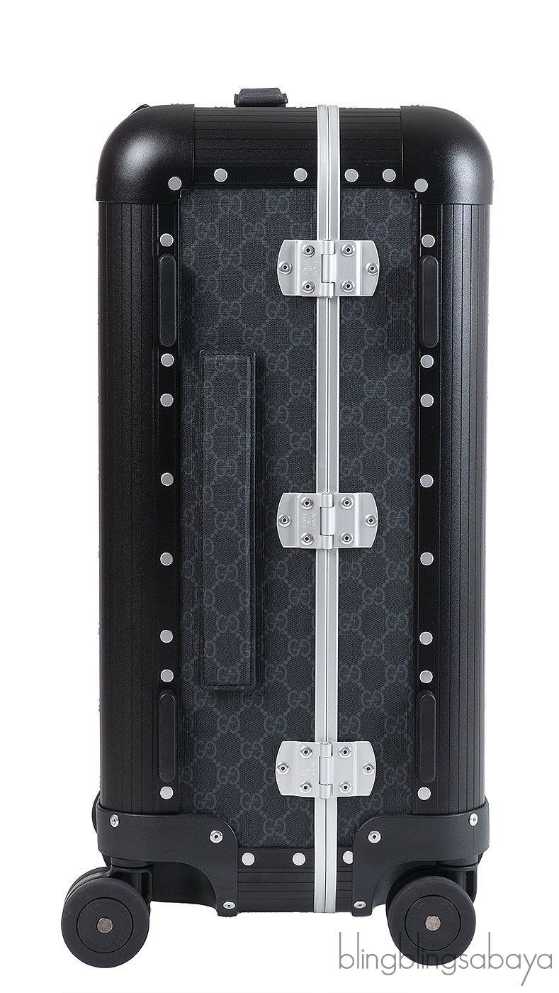 Gucci Black Supreme Porter Cabin Plus Trolley