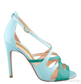 Bi-color Strappy Heels