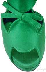 Green Satin Cloud Pump
