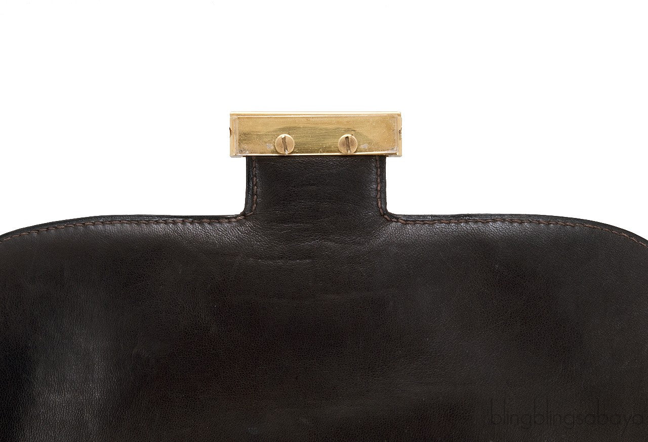 Vintage Constance Brown Crocodile