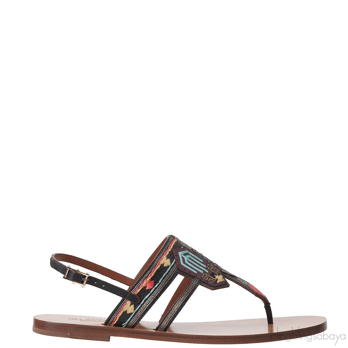 Valentino Garavani Multi-color Slip On Sandals