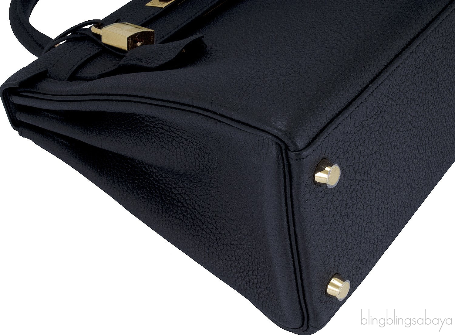 Kelly 28 Black Togo GHW
