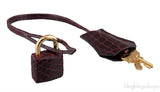 Kelly 35 Sellier Bordeaux Porosus