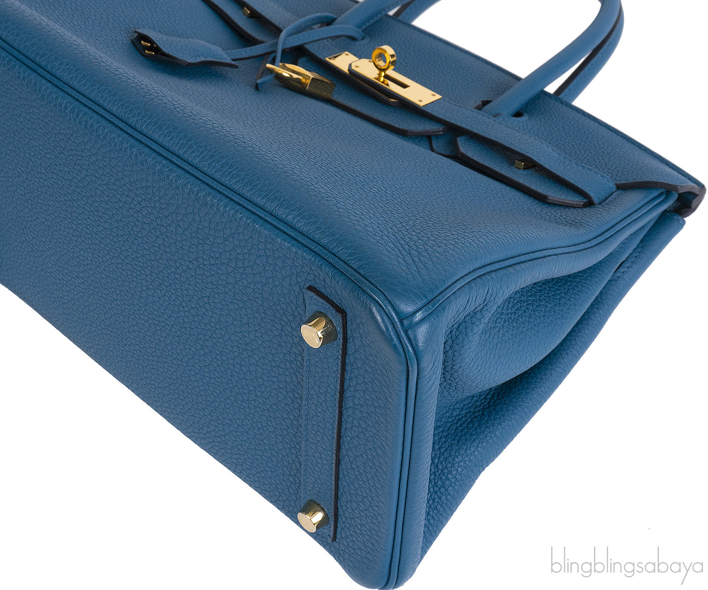 Hermes Birkin 30 Blue Cobalt Togo GHW