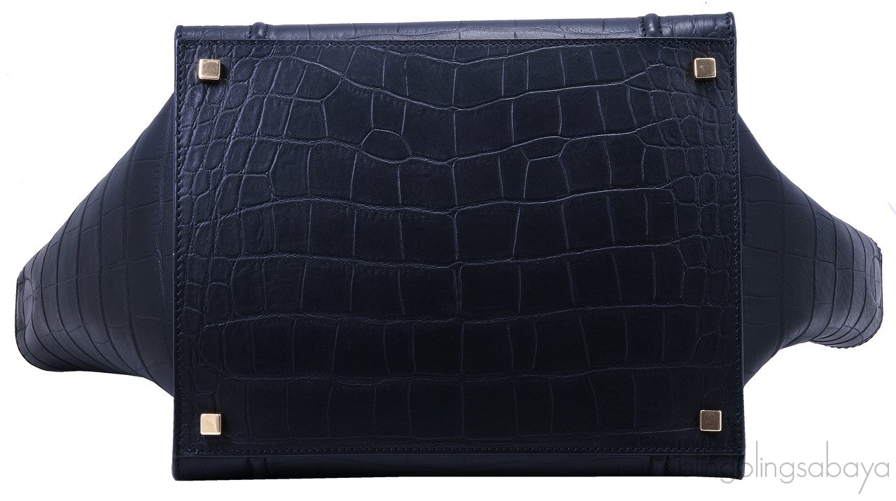 Phantom Black Croco Print