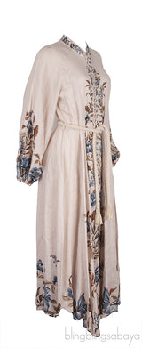 Aliane Billow Linen Long Dress