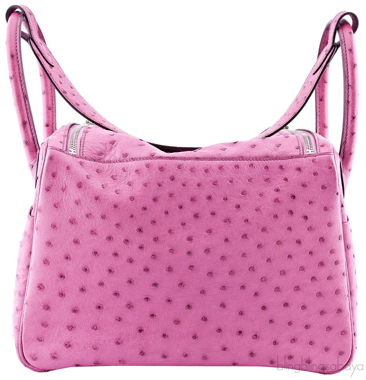 Lindy Ostrich Fushia