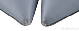 Blue Grey Nude Slingback