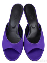 Hermes Marilyn 40 Sandals Violet Zinzolin