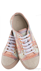 Tweed Low Cut Multicolor Sneakers