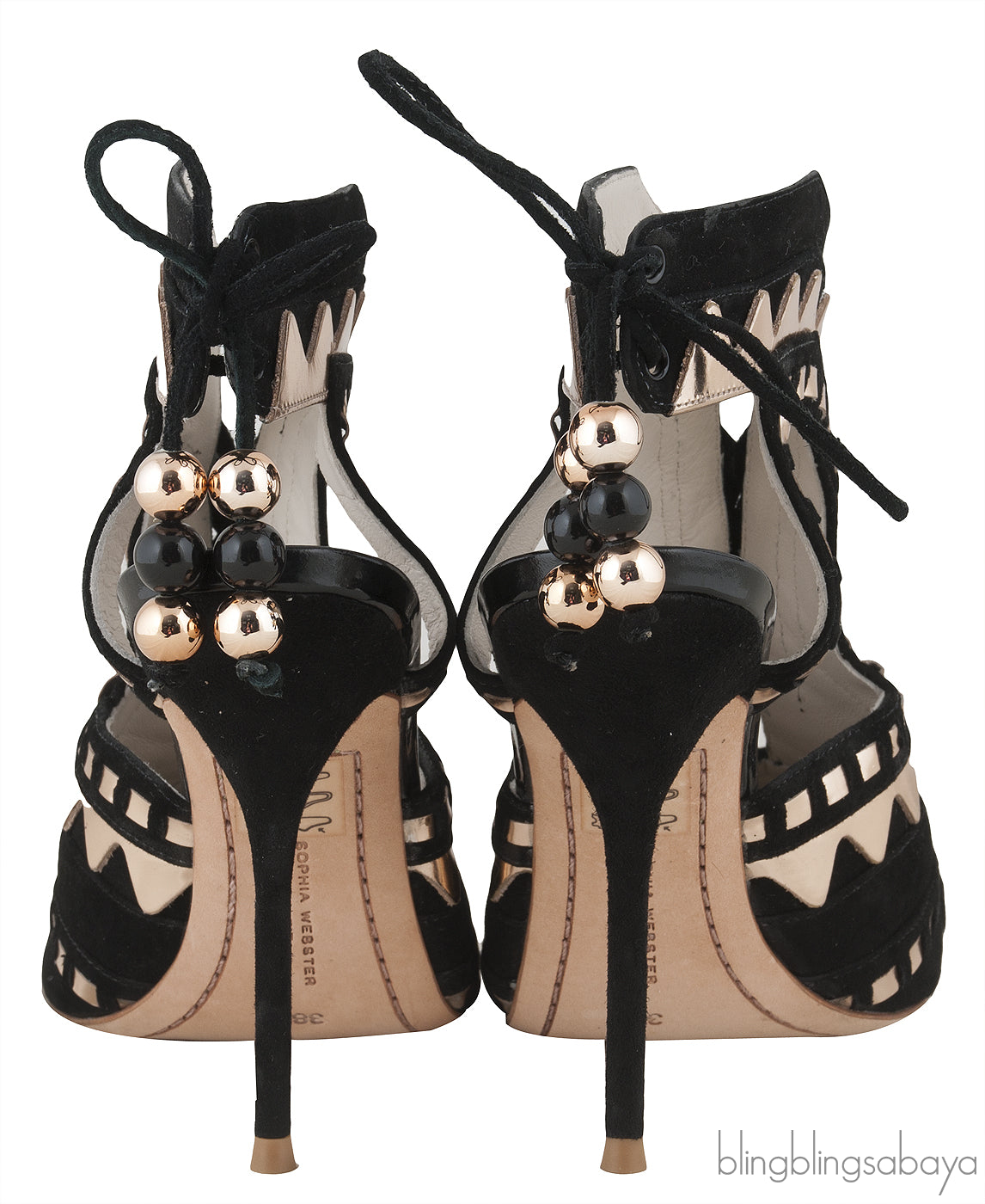 Cut-out Suede Leather Sandals