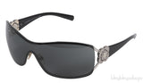 Chanel Camellia CC 4164-B Black Sunglasses