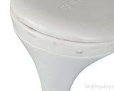 Curve Optic White Sandals