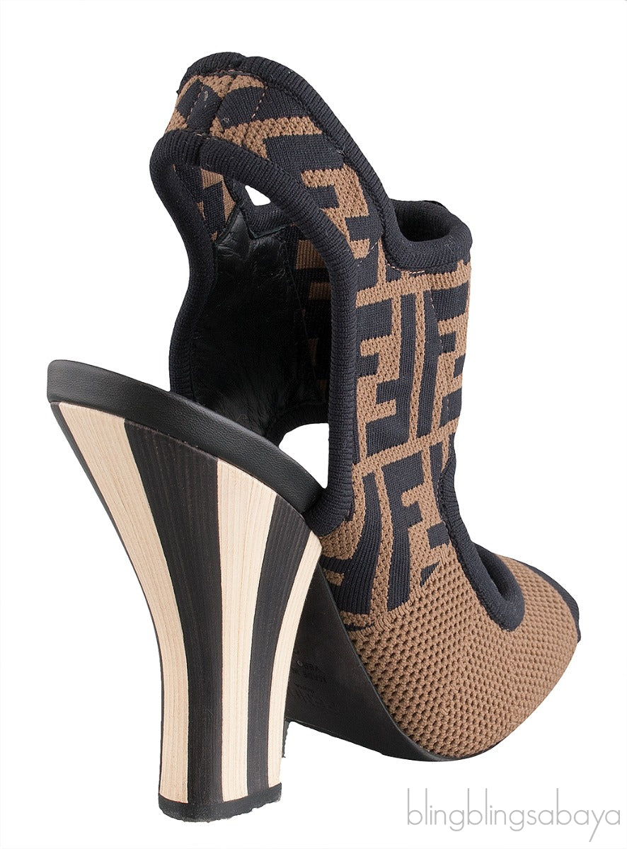FF Logo Stretch Sandals