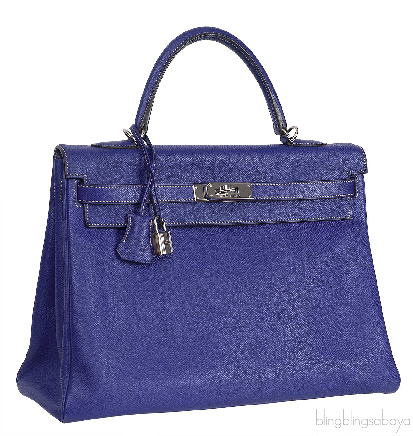 Kelly 35 Blue Iris Epsom Retourne PHW